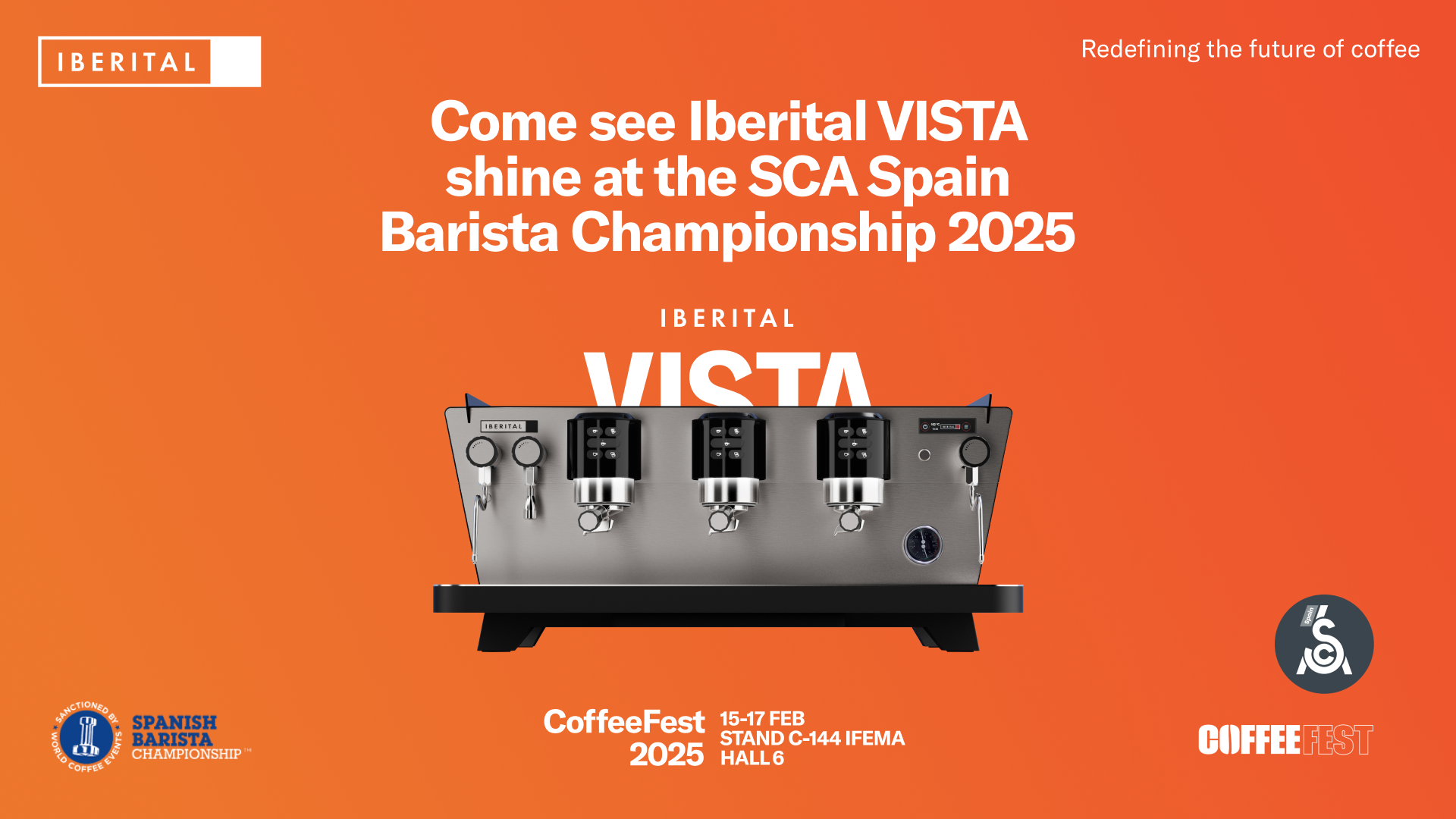Véns al CoffeeFest Madrid 2025? Registra't, vine a visitar-nos i t'oferirem un petit obsequi.